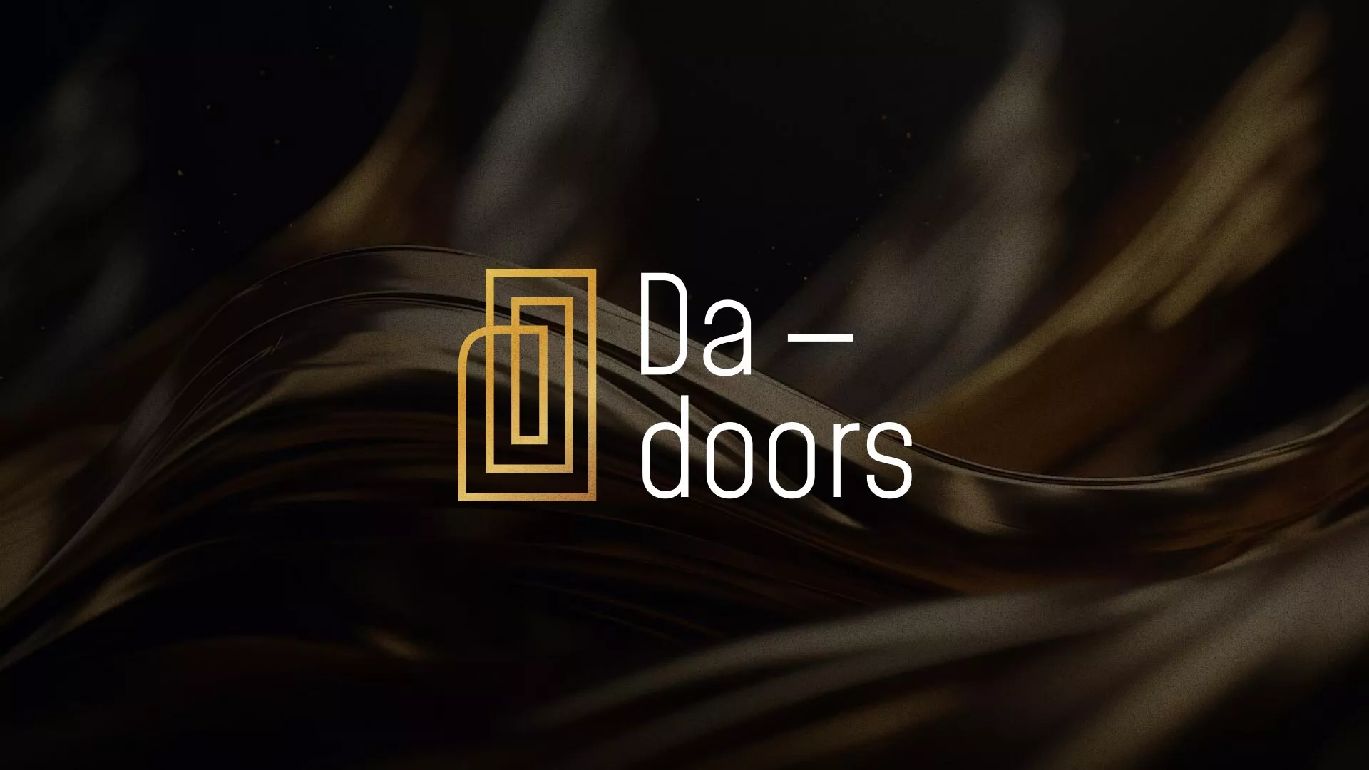 Разработка логотипа для компании «DA-DOORS» в Иркутске
